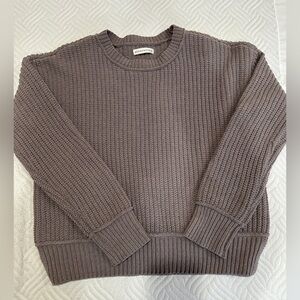 Aeropostale Gray Knit Sweater
